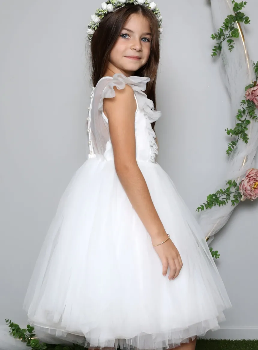 Robe cérémonie fille tutu tulle