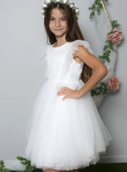 Robe cérémonie fille tutu tulle