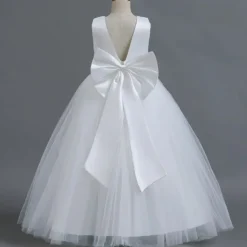 Robe cérémonie longue style princesse pour fille
