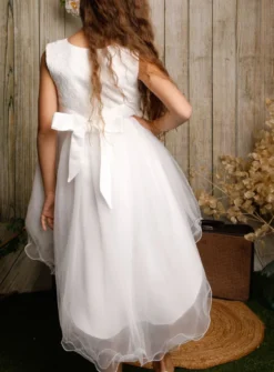 Robe cérémonie papillon fille Marianne