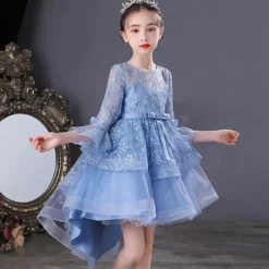 Robe cérémonie Thaïs manches longues