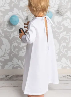 Robe de baptême bébé garçon manches longues Simon