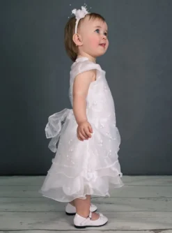 Robe de baptême blanche Paz + étole