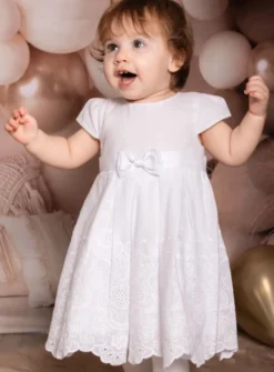 Robe de baptême coton Alienor