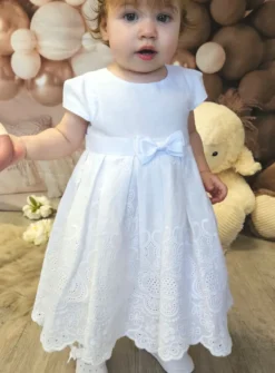 Robe de baptême coton Alienor