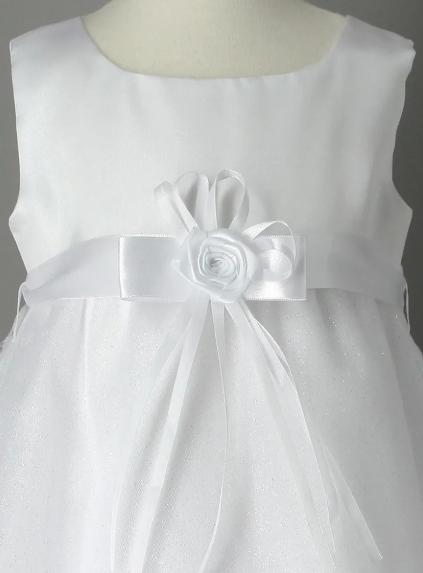 Robe de baptême longue paillette julia