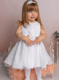 Robe de baptême pour petite fille Elise