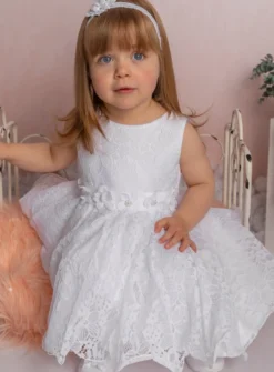 Robe de baptême pour petite fille Elise
