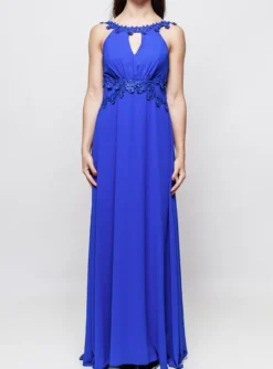 Robe de cocktail longue femme Hilarion