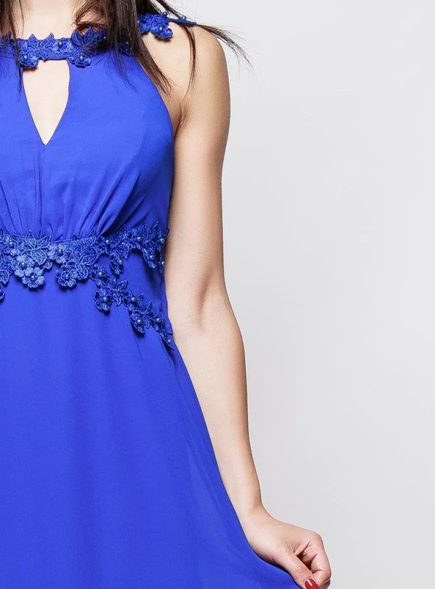 Robe de cocktail longue femme Hilarion