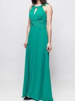 Robe de cocktail longue femme Hilarion