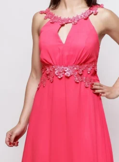 Robe de cocktail longue femme Hilarion