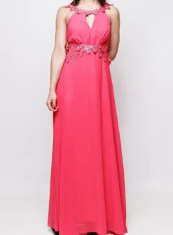 Robe de cocktail longue femme Hilarion