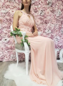 Robe de cocktail longue femme Hilarion
