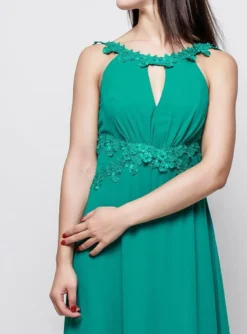 Robe de cocktail longue femme Hilarion
