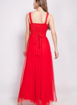 Robe de cocktail longue femme