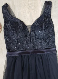 Robe de cocktail longue femme