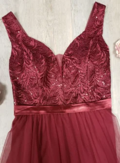 Robe de cocktail longue femme