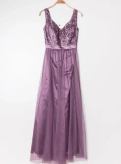 Robe de cocktail longue femme