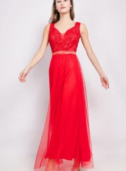 Robe de cocktail longue femme