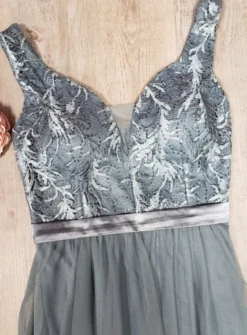 Robe de cocktail longue femme