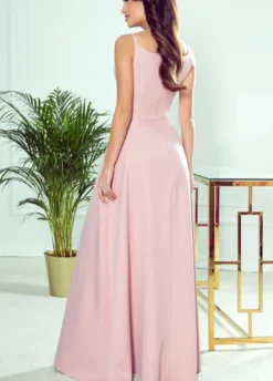 Robe de cocktail longue femme