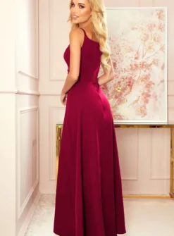 Robe de cocktail longue femme
