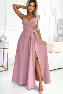 Robe de cocktail longue femme