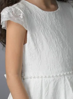 Robe de communion fille dentelle