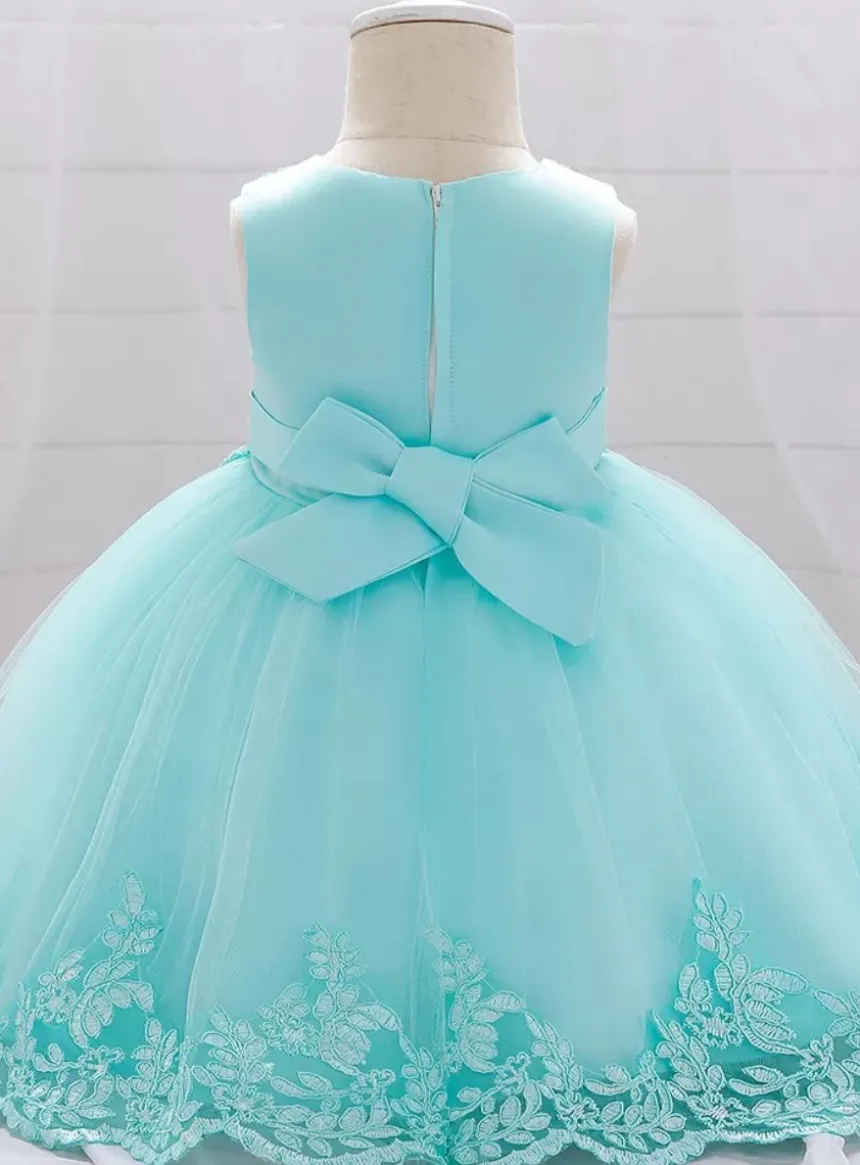 Robe de cérémonie bébé fille