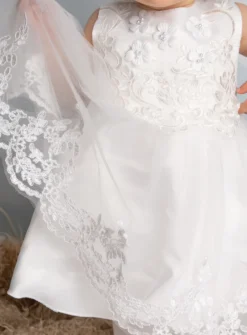 Robe de cérémonie bébé fille