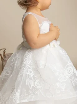 Robe de cérémonie bébé fille