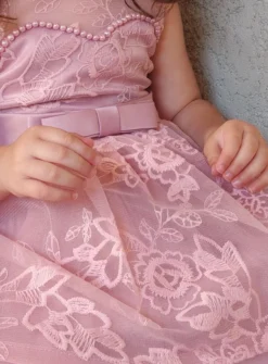 Robe de cérémonie bébé fille