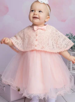 Robe de cérémonie bébé fille Leane