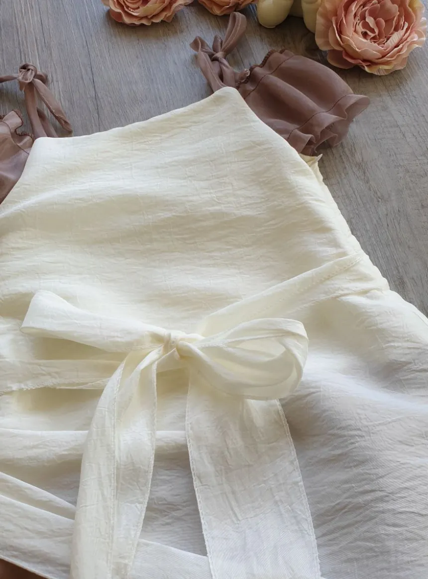 Robe de cérémonie bébé pour mariage en couleur