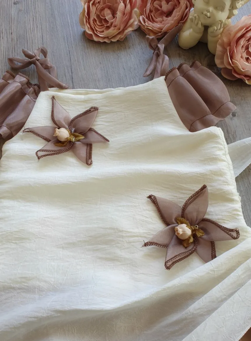 Robe de cérémonie bébé pour mariage en couleur
