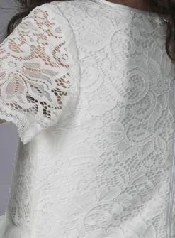 Robe de cérémonie Fille Adria dentelle