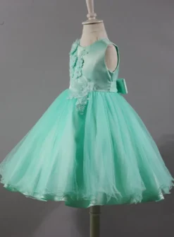 Robe de cérémonie fille Cerise