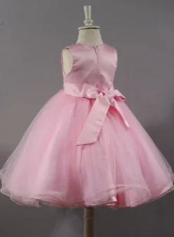 Robe de cérémonie fille Cerise