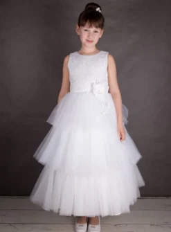 Robe de cérémonie fille Constantine Blanc 14 ans