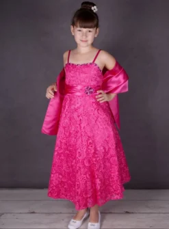 robe de cérémonie fille Martine Rose fushia 2 ans