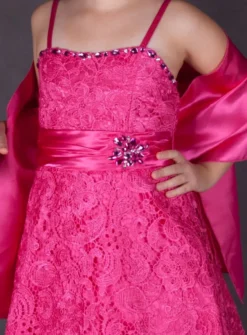 robe de cérémonie fille Martine Rose fushia 2 ans