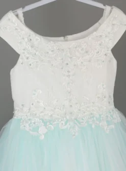Robe de Cérémonie fille tulle buste dentelle - Gamme Luxe