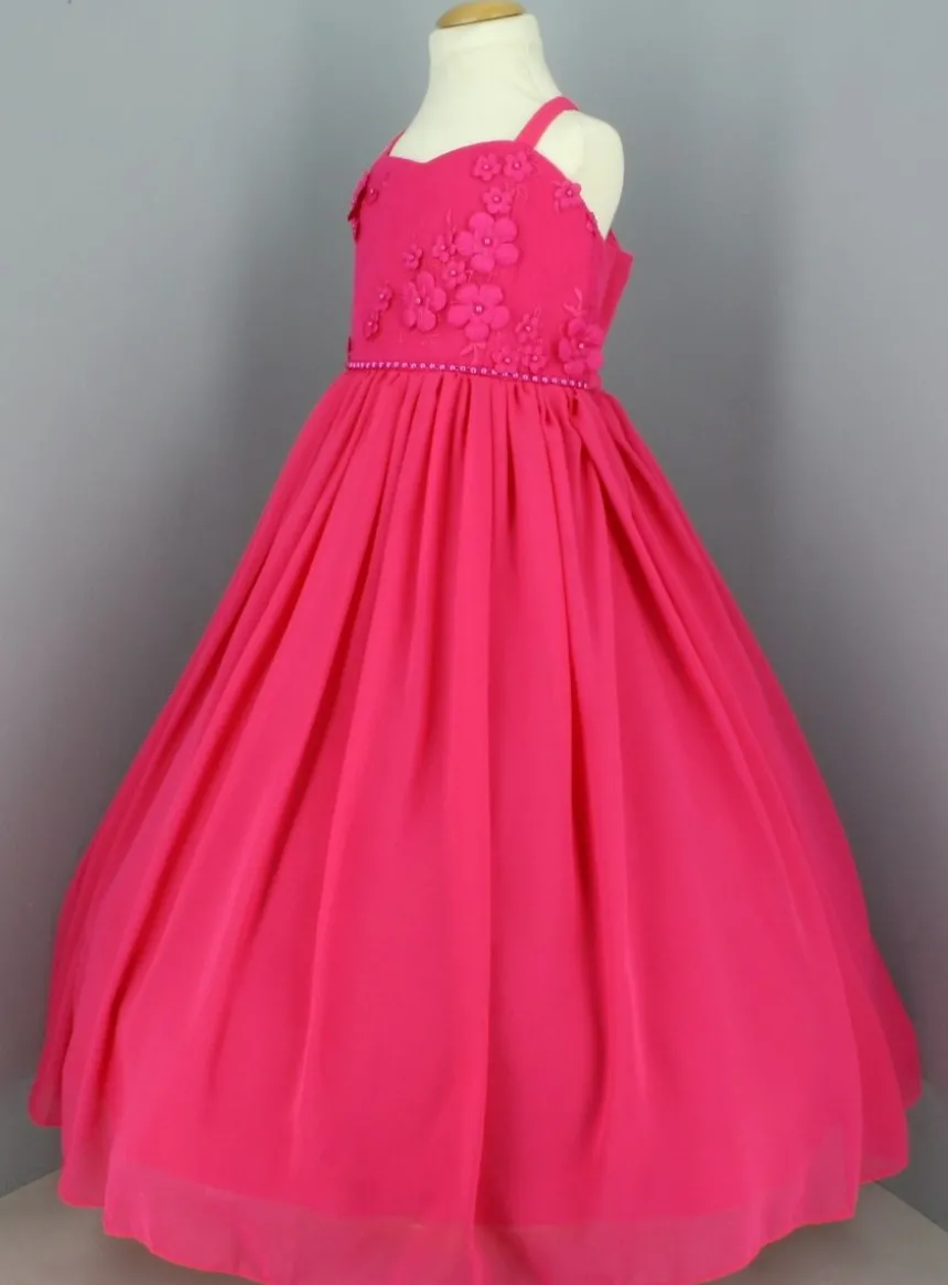 Robe de cérémonie longue fille Abigail