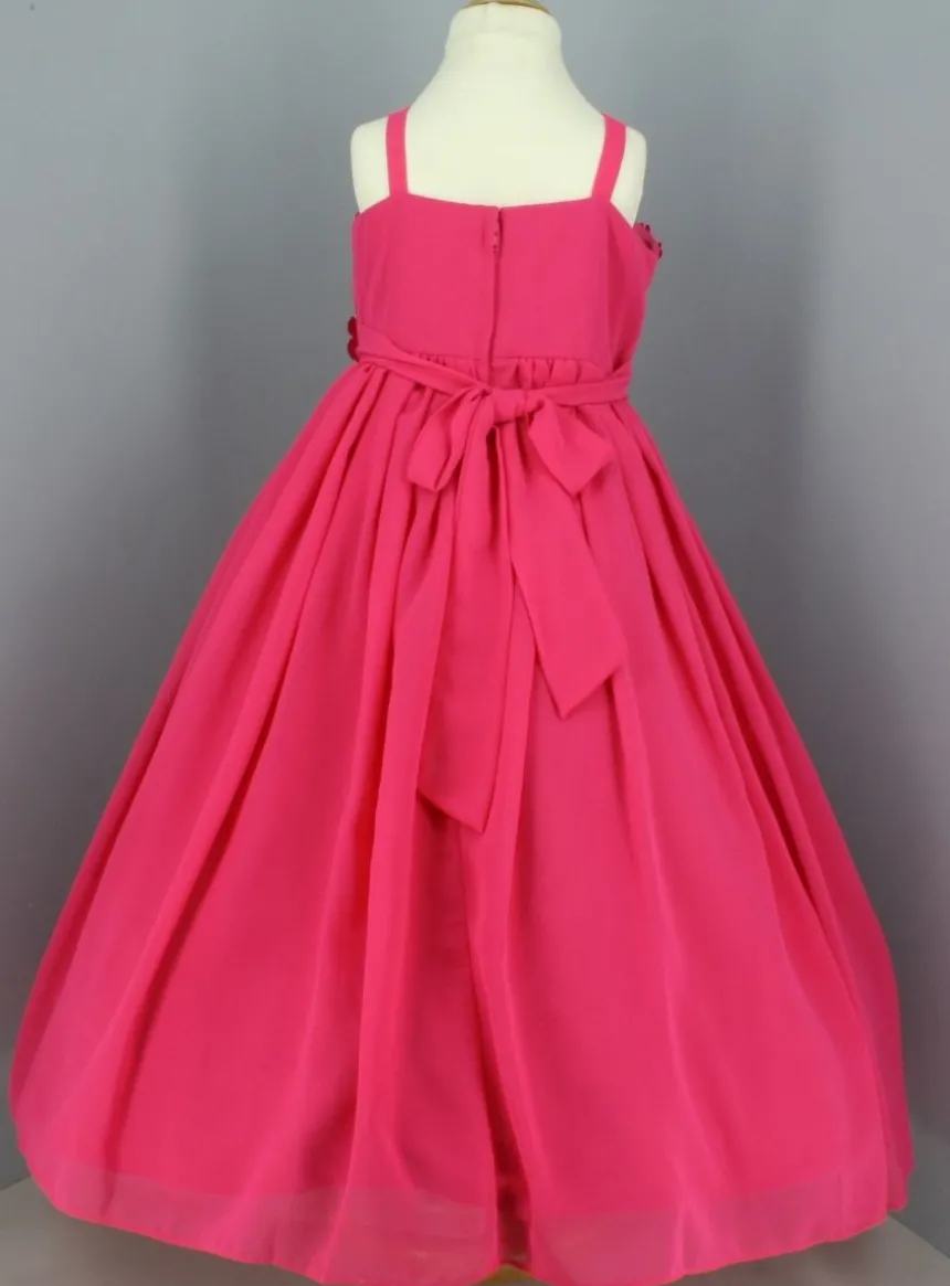 Robe de cérémonie longue fille Abigail