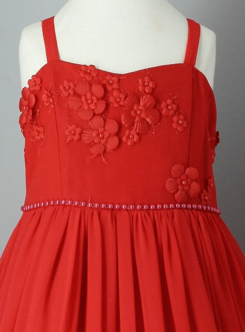 Robe de cérémonie longue fille Abigail