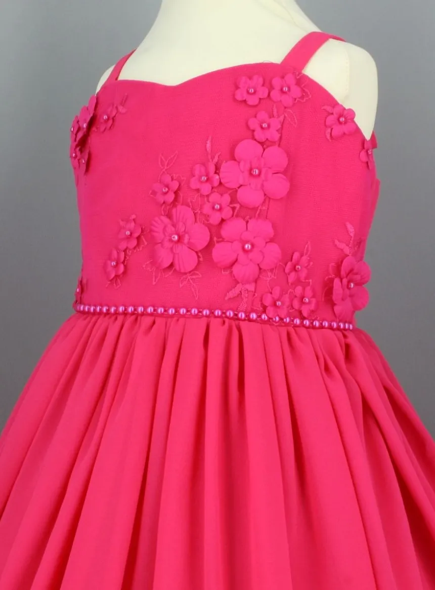 Robe de cérémonie longue fille Abigail