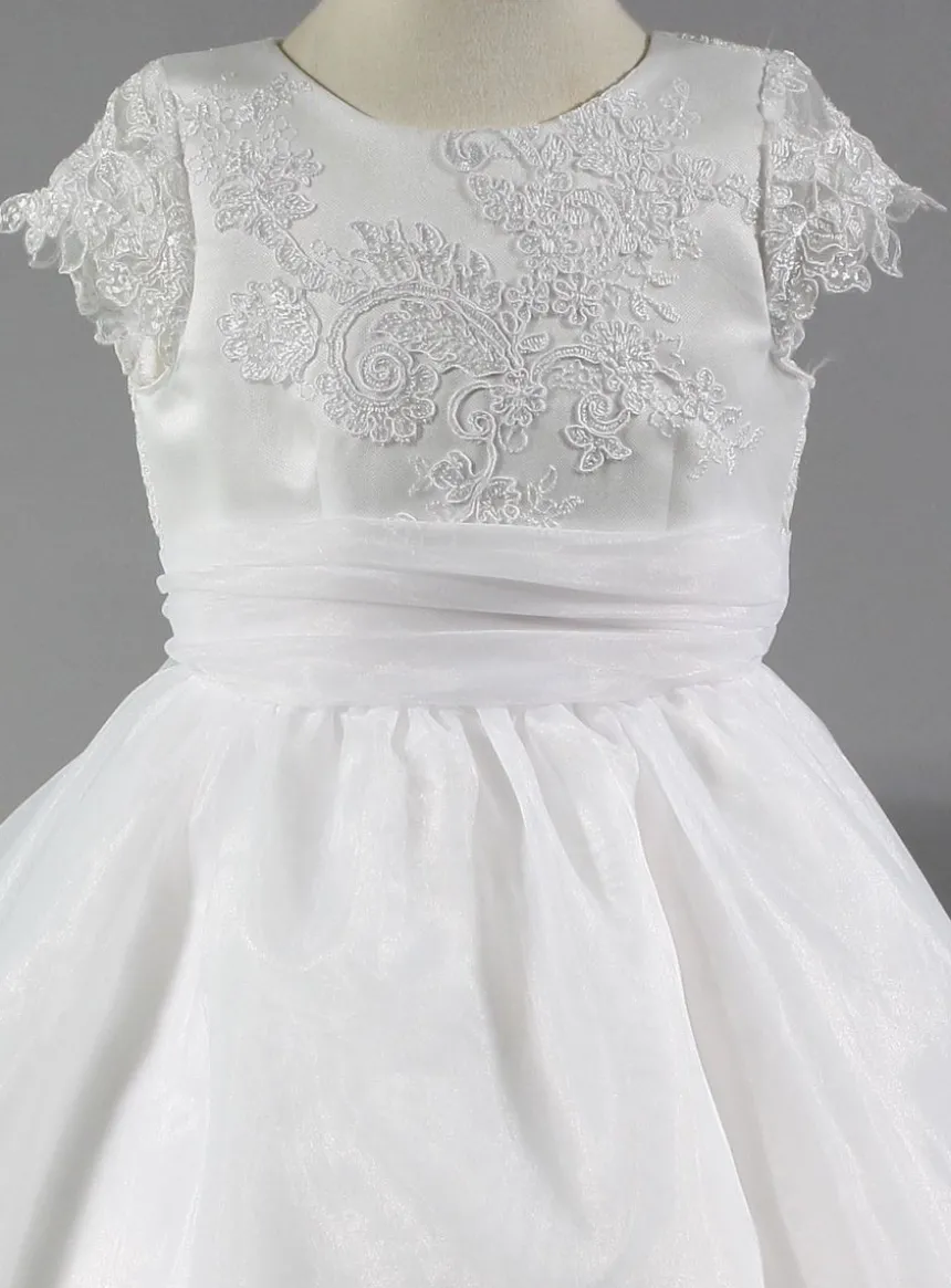 Robe de cérémonie longue fille Arwen - gamme luxe