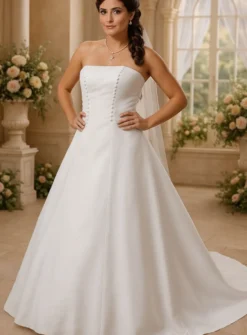 Robe de mariée Chloé + étole