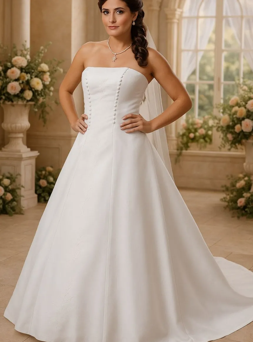 Robe de mariée Chloé + étole